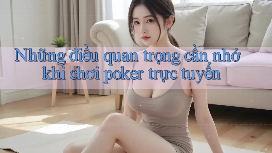 Những điều quan trọng cần nhớ khi chơi poker trực tuyến Những điều quan trọng cần nhớ khi chơi poker trực tuyến