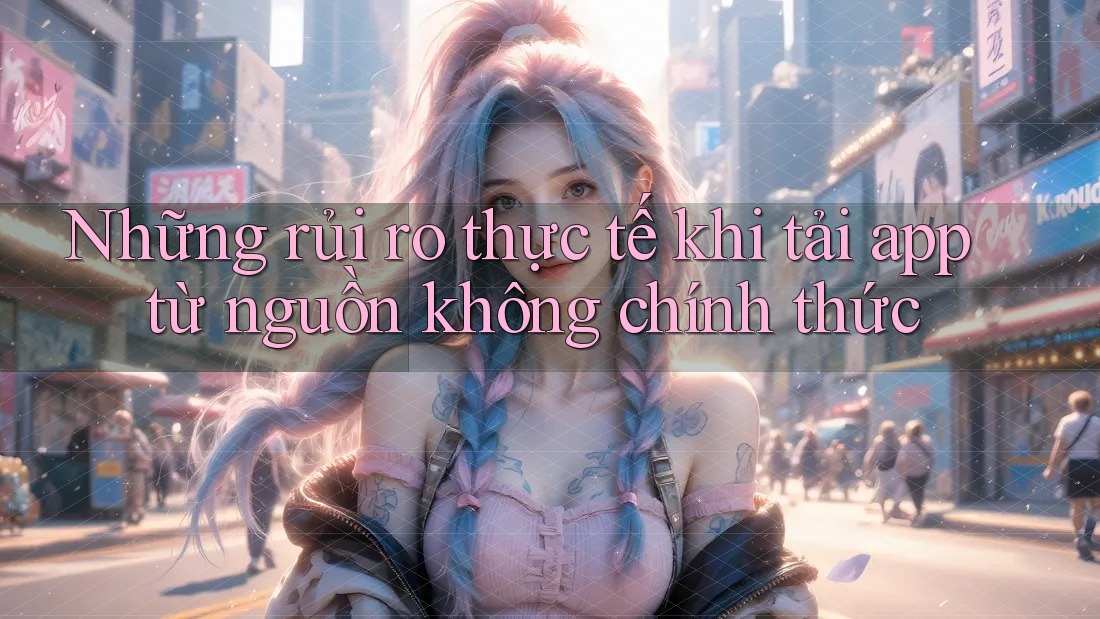 Những rủi ro thực tế khi tải app từ nguồn không chính thức Những rủi ro thực tế khi tải app từ nguồn không chính thức
