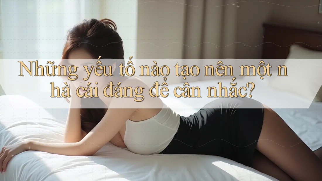 Những yếu tố nào tạo nên một nhà cái đáng để cân nhắc? Những yếu tố nào tạo nên một nhà cái đáng để cân nhắc?