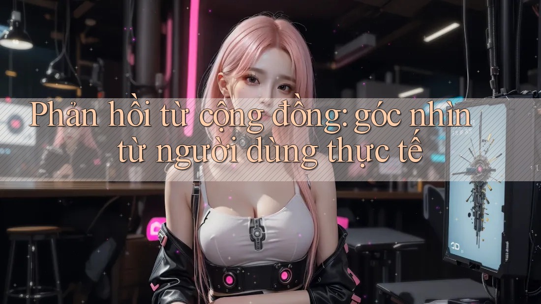 Phản hồi từ cộng đồng: góc nhìn từ người dùng thực tế