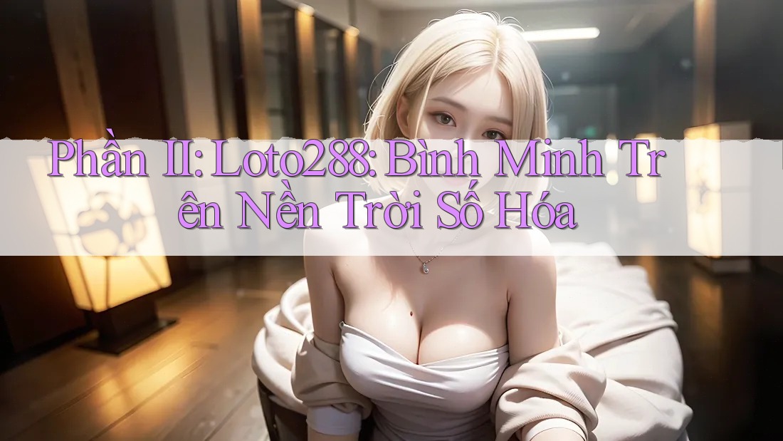 Phần II: Loto288: Bình Minh Trên Nền Trời Số Hóa Phần II: Loto288: Bình Minh Trên Nền Trời Số Hóa