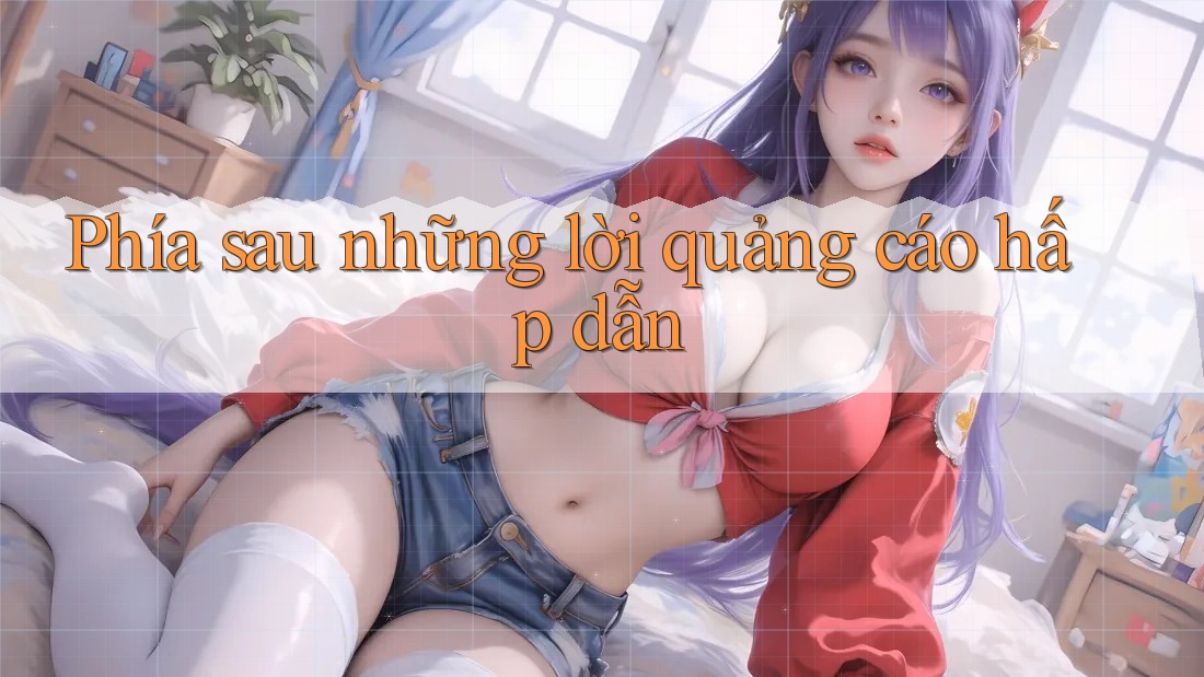 Phía sau những lời quảng cáo hấp dẫn Phía sau những lời quảng cáo hấp dẫn