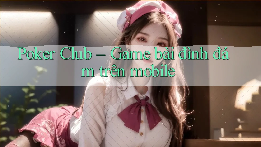 Poker Club – Game bài đình đám trên mobile Poker Club – Game bài đình đám trên mobile