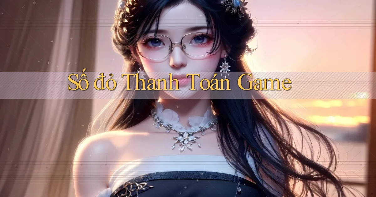 số đỏ Thanh toán game