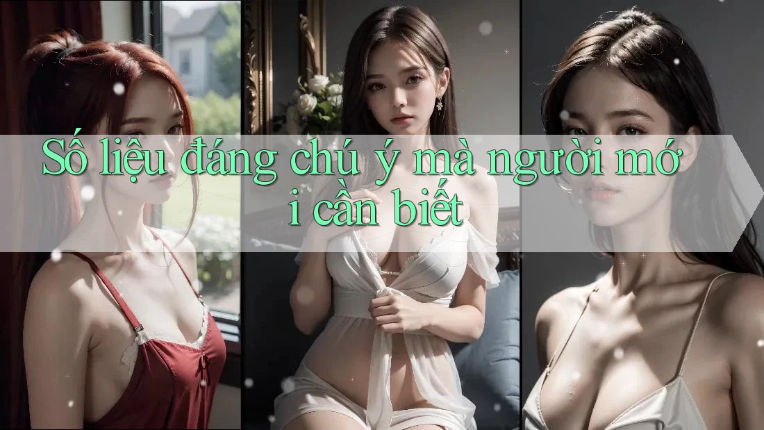 Số liệu đáng chú ý mà người mới cần biết Số liệu đáng chú ý mà người mới cần biết