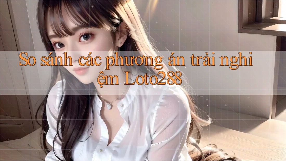 So sánh các phương án trải nghiệm Loto288