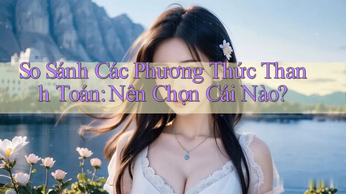 So Sánh Các Phương Thức Thanh Toán: Nên Chọn Cái Nào? So Sánh Các Phương Thức Thanh Toán: Nên Chọn Cái Nào?
