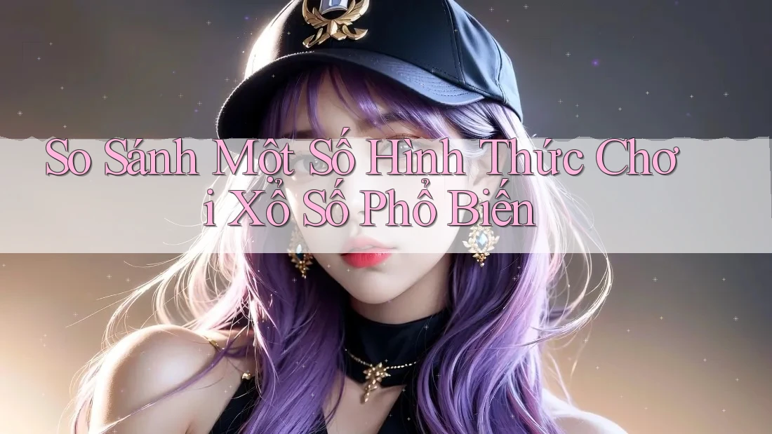 So sánh một số hình thức chơi xổ số phổ biến So sánh một số hình thức chơi xổ số phổ biến