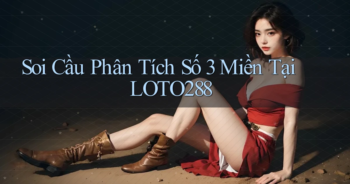 soi cầu phân tích số 3 miền tại loto288