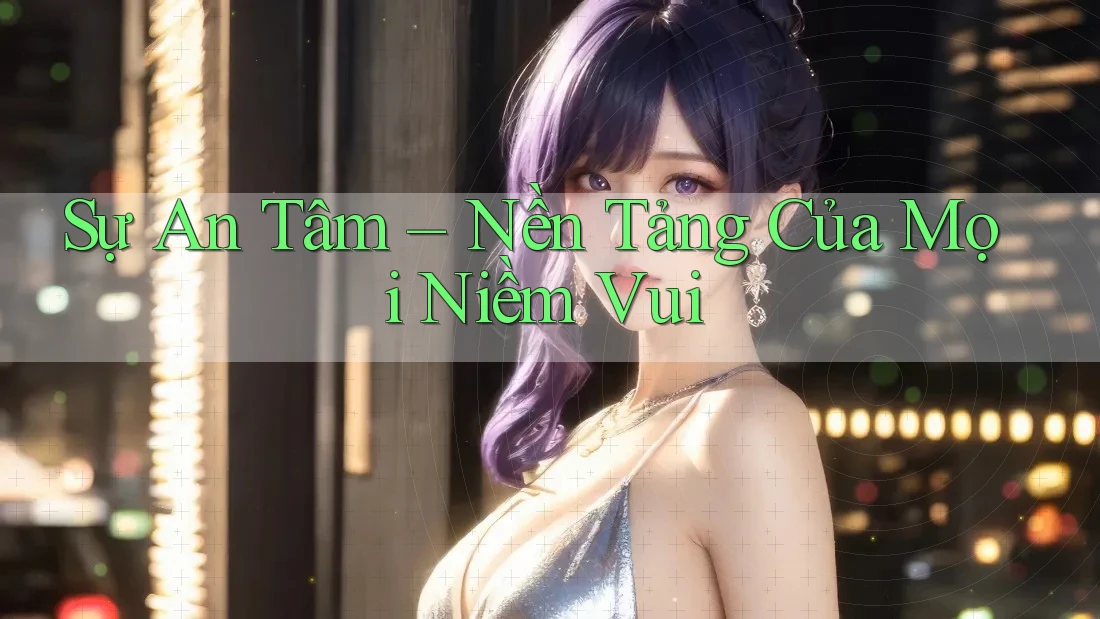 Sự An Tâm – Nền Tảng Của Mọi Niềm Vui Sự An Tâm – Nền Tảng Của Mọi Niềm Vui