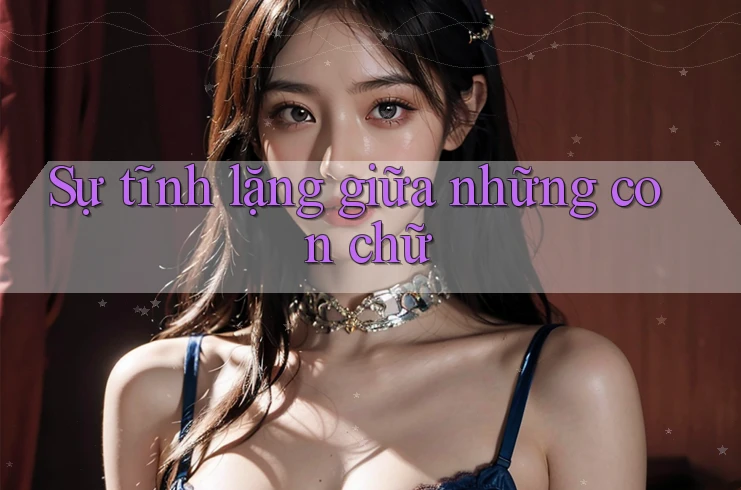 Sự tĩnh lặng giữa những con chữ Sự tĩnh lặng giữa những con chữ