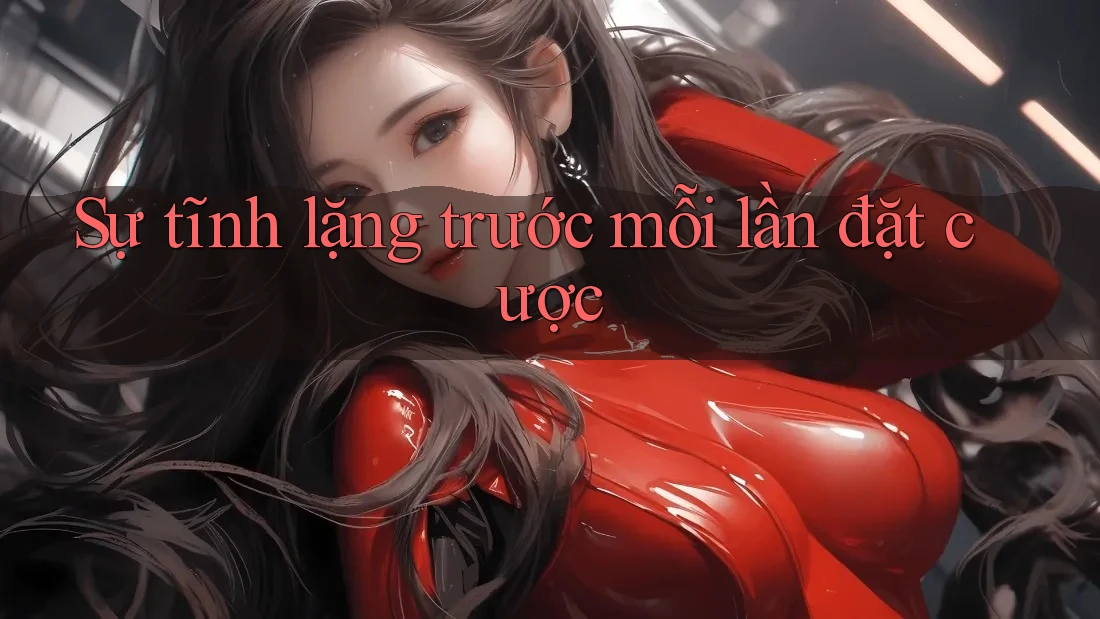 Sự tĩnh lặng trước mỗi lần đặt cược Sự tĩnh lặng trước mỗi lần đặt cược