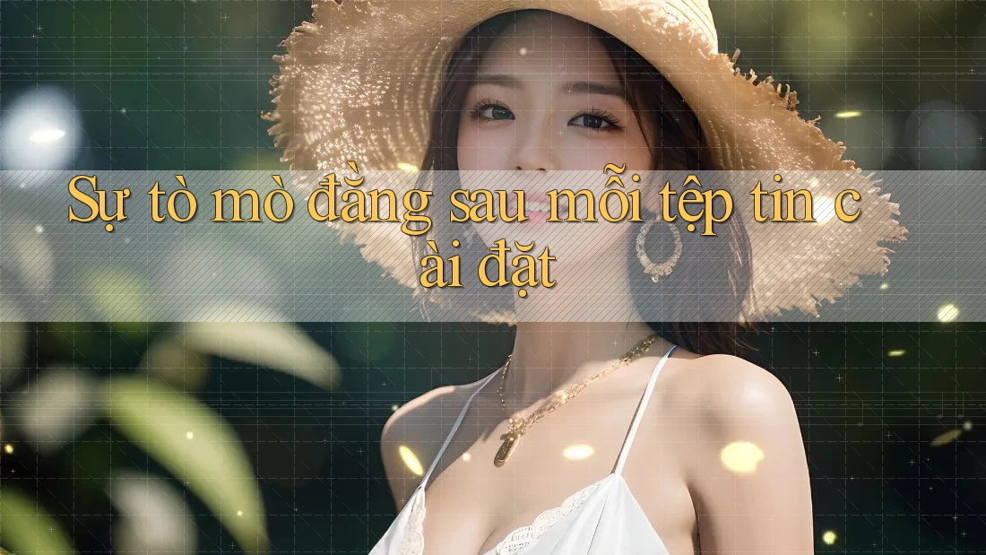 Sự tò mò đằng sau mỗi tệp tin cài đặt