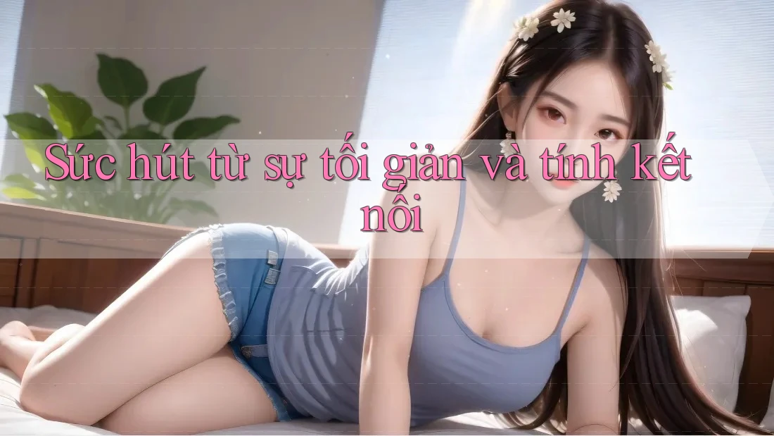 Sức hút từ sự tối giản và tính kết nối