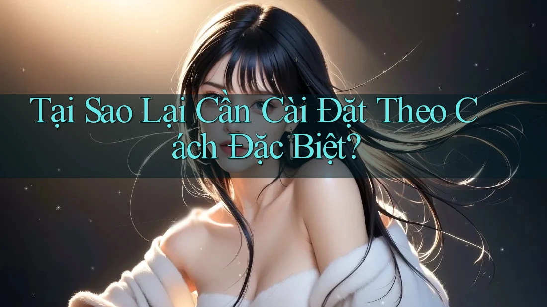 Tại Sao Lại Cần Cài Đặt Theo Cách Đặc Biệt? Tại Sao Lại Cần Cài Đặt Theo Cách Đặc Biệt?