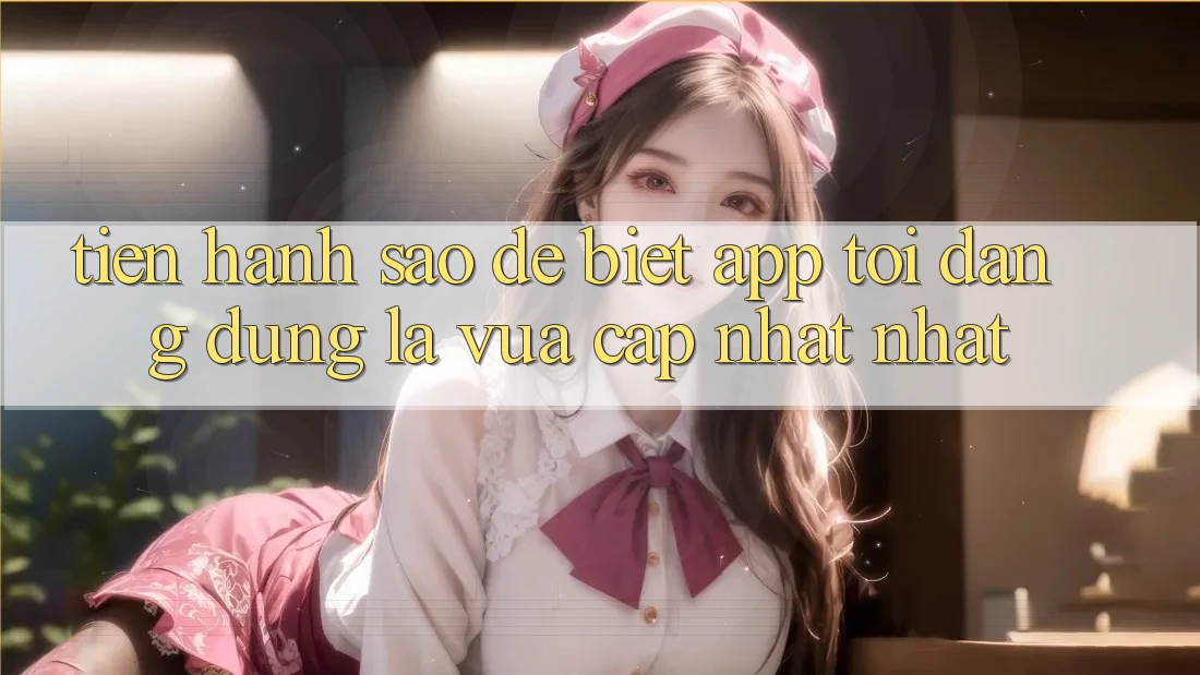 Tiến hành sao để biết app tôi đang dùng là vừa cập nhật nhất? Tiến hành sao để biết app tôi đang dùng là vừa cập nhật nhất?