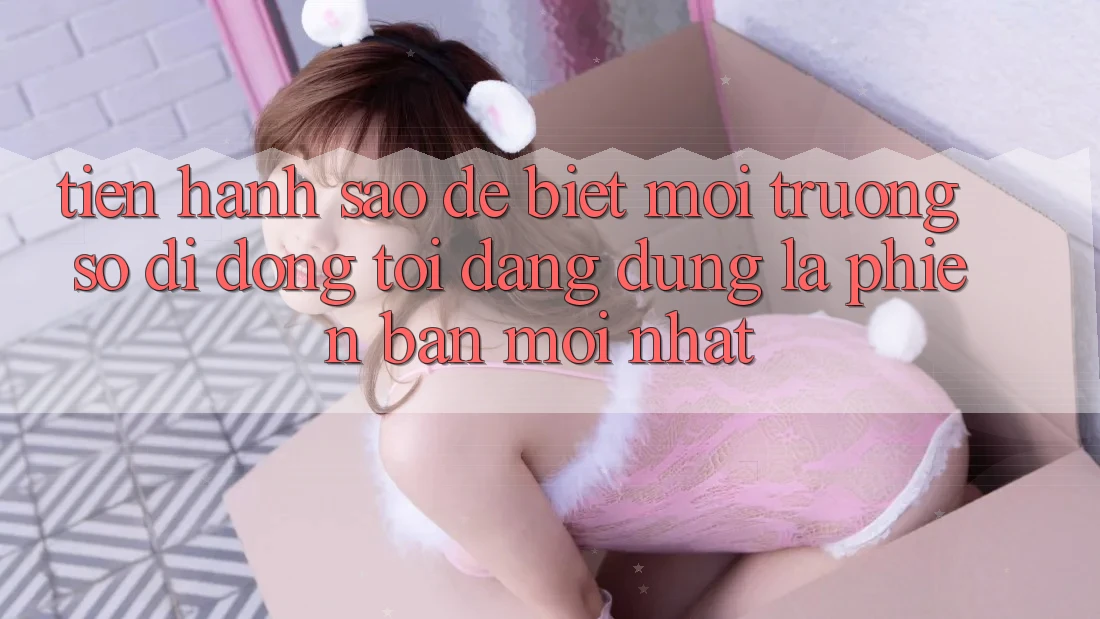 Tiến hành sao để biết môi trường số di động tôi đang dùng là phiên bản mới nhất? Tiến hành sao để biết môi trường số di động tôi đang dùng là phiên bản mới nhất?
