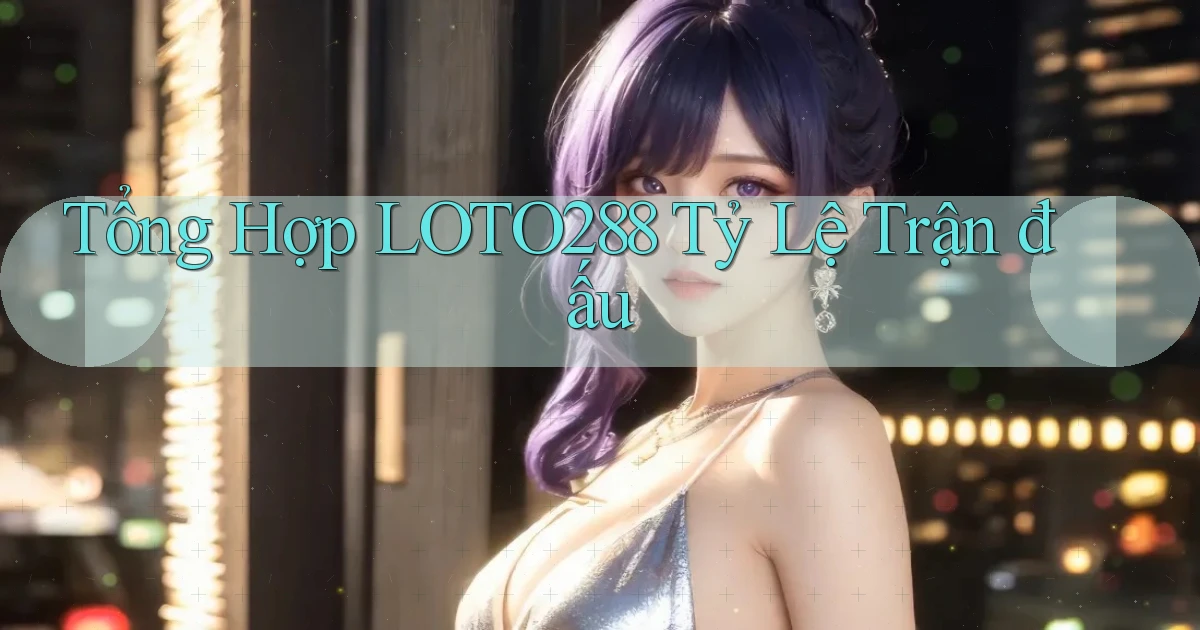 tổng hợp loto288 tỷ lệ trận đấu
