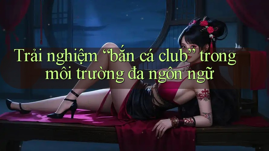 Trải nghiệm “bắn cá club” trong môi trường đa ngôn ngữ Trải nghiệm “bắn cá club” trong môi trường đa ngôn ngữ