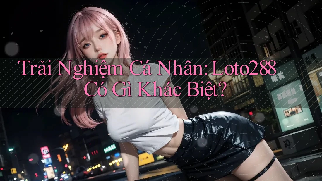 Trải Nghiệm Cá Nhân: Loto288 Có Gì Khác Biệt? Trải Nghiệm Cá Nhân: Loto288 Có Gì Khác Biệt?