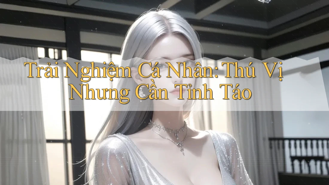 Trải Nghiệm Cá Nhân: Thú Vị Nhưng Cần Tỉnh Táo Trải Nghiệm Cá Nhân: Thú Vị Nhưng Cần Tỉnh Táo