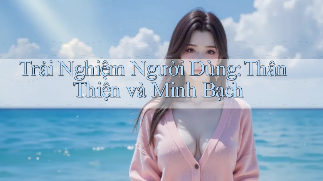 Trải Nghiệm Người Dùng: Thân Thiện và Minh Bạch? Trải Nghiệm Người Dùng: Thân Thiện và Minh Bạch?