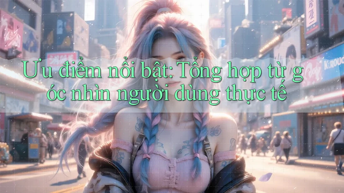 Ưu điểm nổi bật: Tổng hợp từ góc nhìn người dùng thực tế Ưu điểm nổi bật: Tổng hợp từ góc nhìn người dùng thực tế